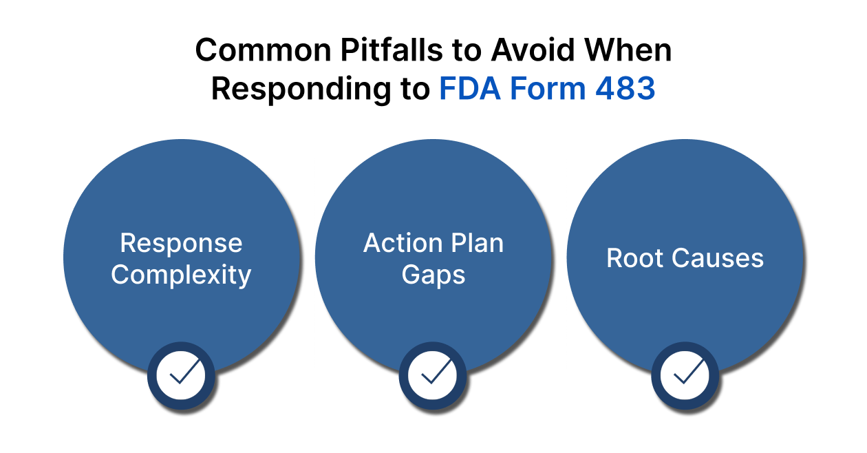 Common Pitfalls to Avoid When Responding to FDA Form 483