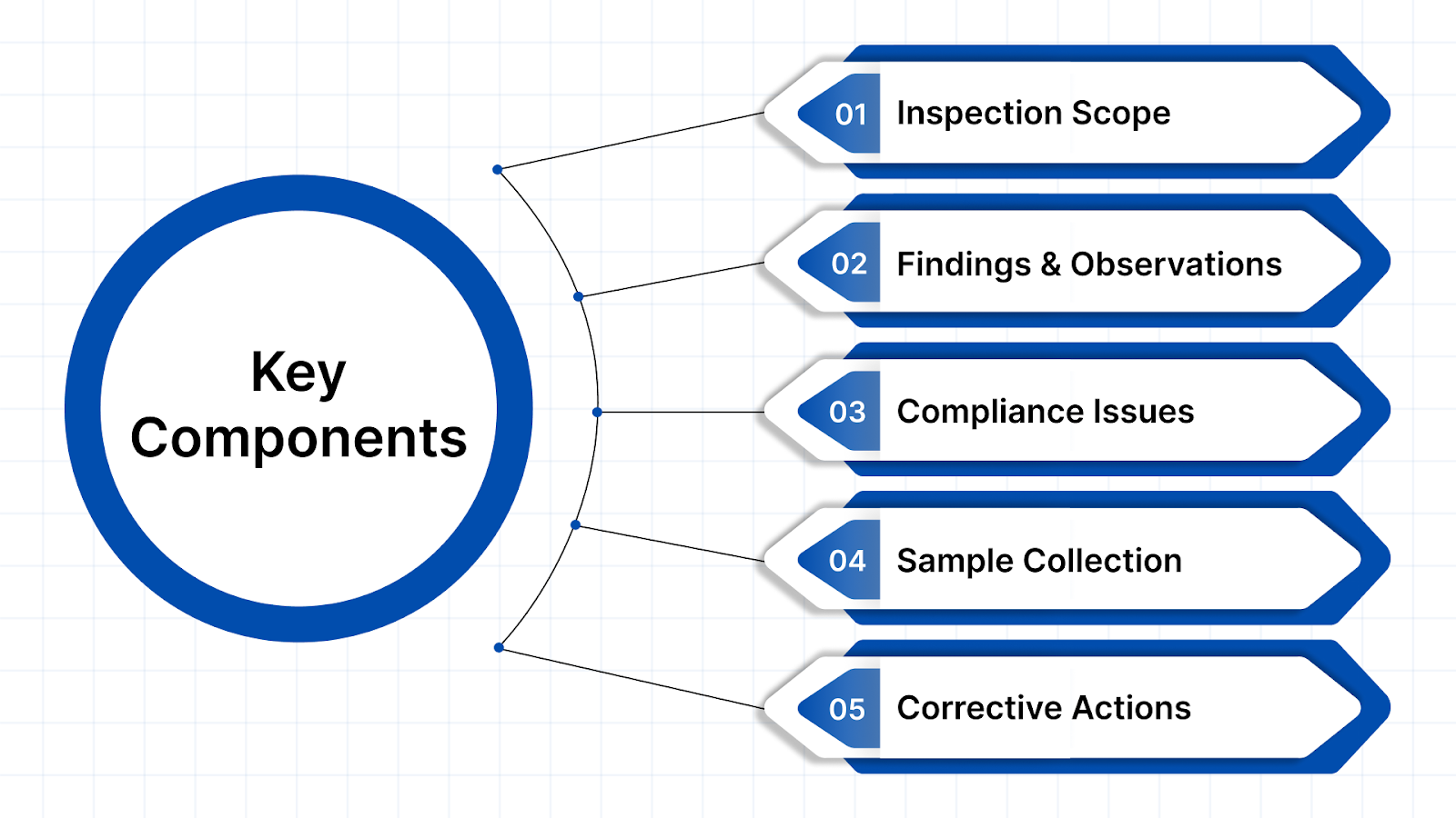 An EIR is organized into specific sections that provide a clear view of inspection findings