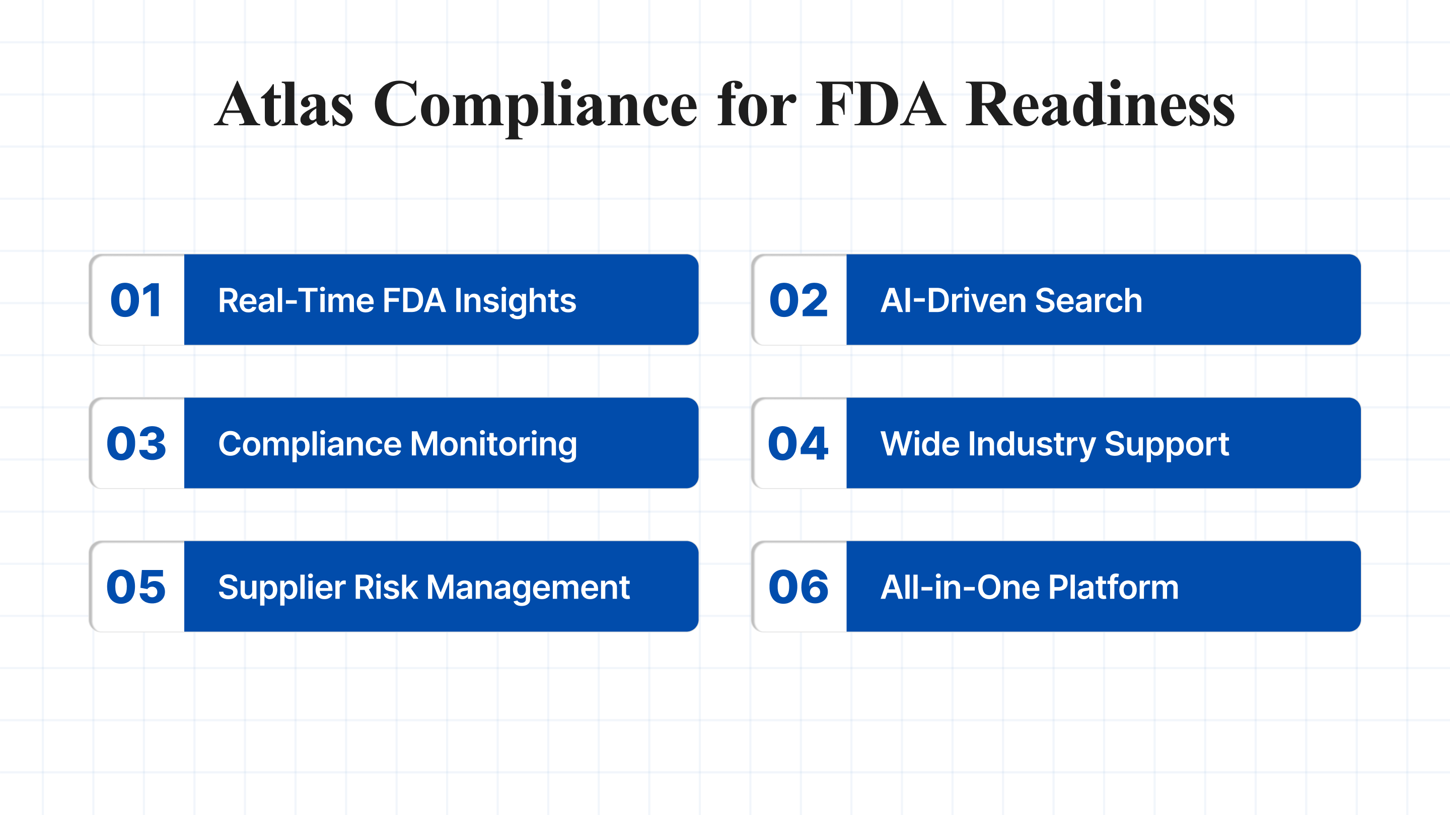 Why Choose Atlas Compliance for FDA Readiness